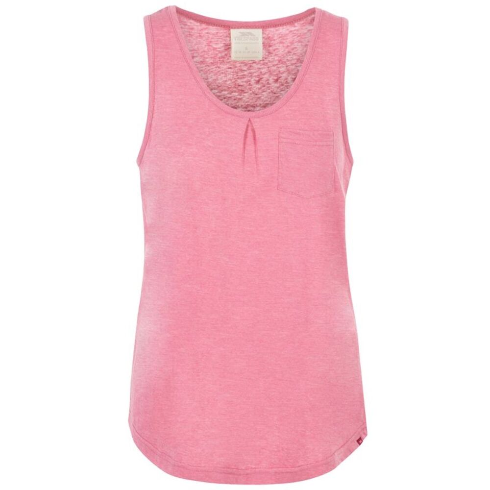 Trespass Womens/Ladies Fidget Tank Top / Rose Blush Marl